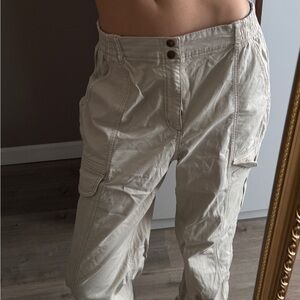 Garage Cream Pantsuit Relaxed Fit